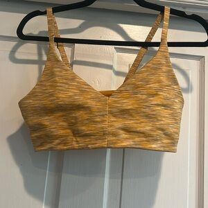 Outdoor Voices Freeform Bra Yellow Medium